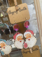 Load image into Gallery viewer, Santa Earrings
