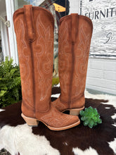 Load image into Gallery viewer, Corral- Tall Brown Suede
