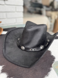 Minnetonka- The Silverton Hat (black)