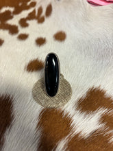 Load image into Gallery viewer, Black Onyx Slim Oval Ring
