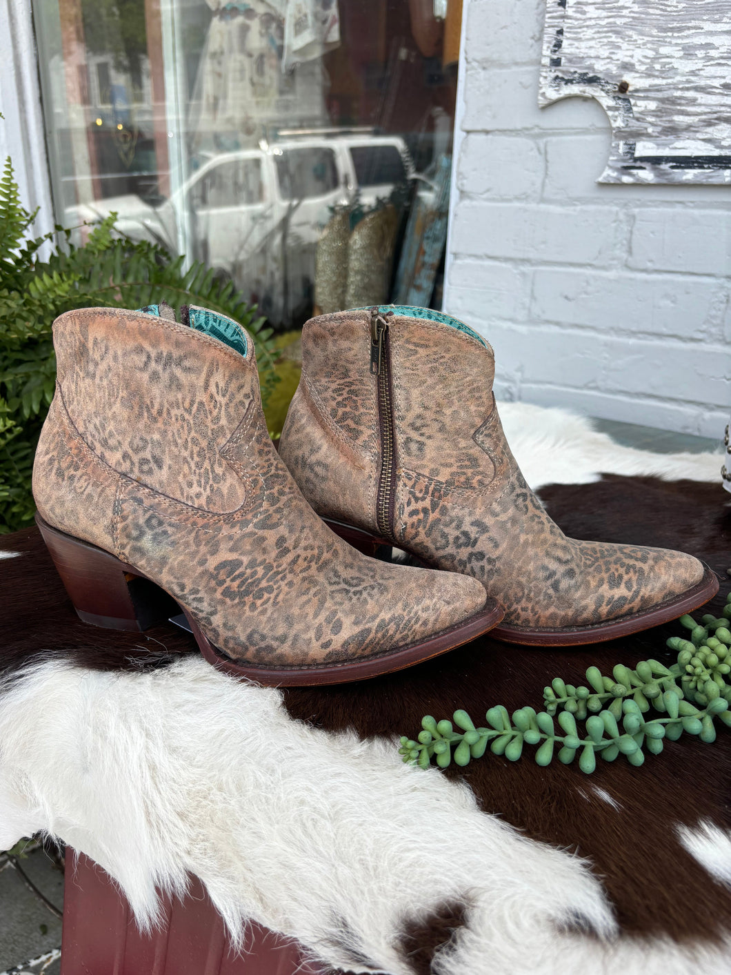 Corral- Cheetah Ankle Boot