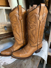 Load image into Gallery viewer, Corral- Shiny Leather Boot With Brown Embroidery
